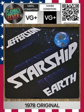 JEFFERSON STARSHIP•Earth•1978 US (#BXL1-2515) Indianapolis Pressing